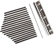 CoudarTitie Steel Keys for 17 Keys DIY DIY Parts Luthier Tools with Bridge Piano Keys of Sowers for Adults for Adults