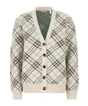checked cardigan L HUSK IP CHECK