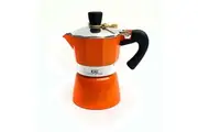 Orange Coffee Culture Italian Stove Top Coffee Espresso Maker Percolator 1 Cup