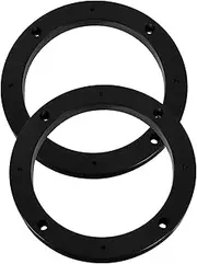 Gatuida Car Speaker Mounting Spacer Ring Plastic Speaker Adapter Noise Reduction Ring Car Audio Spacer