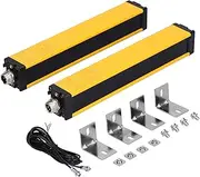 Safety Light Curtain Sensor with Infrared Scanning Technology Aluminum Alloy Easy to Align and Maintain for Individual and Object Safety