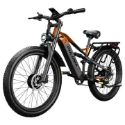 [EU DIRECT] PULUMA PE86 PRO Electric Bike 48V 20Ah SamsungBattery 500W*2 Dual Motors 26inch Tires Torque Sensor 150KM Mi
