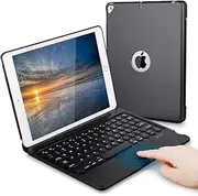 Wireless Bluetooth Keyboard Case 10.2" 10.5" with Touchpad for iPad 9th 8th 7th Gen, iPad Air 3rd, iPad Pro 10.5", Smart Wireless Keyboard Case 360° Full Protection Cover