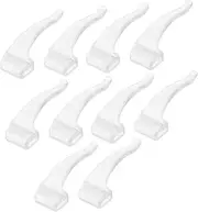 SOESFOUFU Silicone Eyeglass Ear Pads 20 Pairs Anti-slip Nose Pads for Glasses Durable Comfortable Glasses Ear Grips