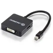 Alogic MDP-DPDVIHD-ADP 3 in 1 Mini DisplayPort to DisplayPort HDMI DVI Adapter