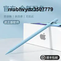 在飛比找露天拍賣優惠-羅技官網apple pencil防誤觸電容筆2022蘋果iP