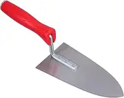 jojofuny Skimming Trowel Flooring Grout Tool Plastering Knife Bricklaying Trowel Construction Spatula Putty Cutter Red Plastic Handle High Lift Design
