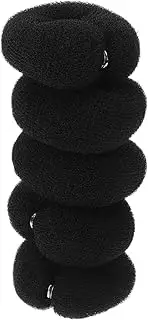 TOGEVAL 5pcs Hair Bun Maker Easy to Use Donut Bun Accessories for Short and Thin Hair Comfortable and Gentle for Women for Bridal Styles and Dance Events