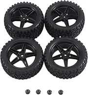 4Pcs 85mm Tire Wheel Tyre for 144001 144010 124007 124017 1/10 1/12 1/14 RC Car Off Road, A