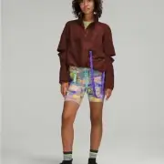 NWT Lululemon Size 6 Cargo Super-High-Rise Hiking Short 8" Altered Nature Multi