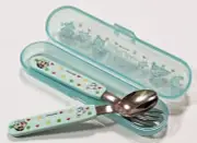 Crayon Shin-chan Spoon and Fork and Case Japanese Ki Anime made in japan