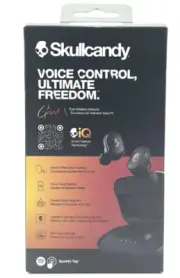 Skullcandy GRIND FUEL True Wireless Earbuds | BLACK ORANGE | New