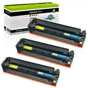 3 Pack Cyan Toner Fits for HP CF401A 201A Laserjet Pro M252 M252n M252dw M252dn
