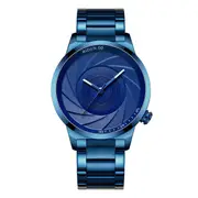 Photographer Series Wrist Watch Unique Design Analog Quartz Watch Blue