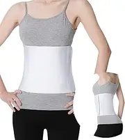 S Abdominal Binder Post Surgery for Men and Women, Postpartum Tummy Tuck Belt Provides Slimming Bariatric Stomach Compression,High Elasticity, Breathable - (30" - 45") 3 PANEL - 9"