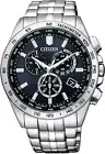 Citizen Collection Eco-Drive Radio Clock Direct Flight Chronograph CB5870-91L