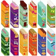 Scented Bookmarks Fruit Scratch and Sniff Bookmarks Fun Book Marks Classroom ...