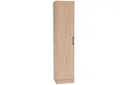 Nova 1-Door Multi-Purpose 5-Tier Cupboard Storage Cabinet - Light Sonoma Oak