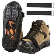 Ice Cleats Snow Traction Cleats 24-Studs Crampons Anti-Slip Shoe Ice Snow Cle...