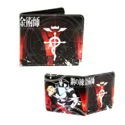 Fullmetal Alchemist Bi-Fold Wallet - FLAMEL SYMBOL New (Anime FMA 4x5" Billfold)