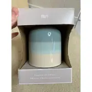 Pier 1 One Ultrasonic Essential Oil Diffuser Blue Cream NEW