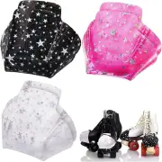 SATINIOR 6 Pieces Toe Cap Guards Protectors PVC Skate Toe Caps Roller Toe Gua...