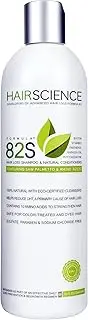 Formula 82S Hair Loss Shampoo w/Natural Conditioners Contains DHT-blocker, (1%) Saw Palmetto