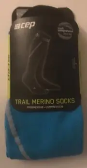 CEP Hiking Trail Merino Tall Compression Socks, Women sz IV WP40NU4,