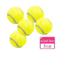 在飛比找momo購物網優惠-【Kao jing 高精】練習網球 5入組(寵物玩具球 網球