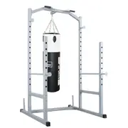Power Cage - Power Rack - Squat - Weight Bench Press + 30kg Boxing Punching Bag