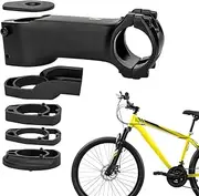 Cycle Stem - Aluminum Alloy Road Bike Stem,7 Degree Adjustable, Internal Cable Routing, Cycling Accessories for Road Mountain Long Distance Racing Adventure