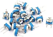 Aexit 20Pcs (Potentiometer) UKM-065 500 Ohm 3 Terminals Trimmer Potentiometer (27ry235qf653) Adjustable Resistor