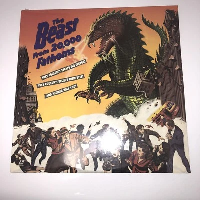 The Beast From 20,000 Fathoms NEW Unopened SEALED Laserdisc Movie Ray Bradbury