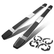Fit 2017-2019 Silverado Sierra Crew Cab 6.25" Aluminum Extruded Running Boards