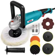 ENEACRO Polisher, Rotary Car Buffer Polisher Waxer, 1200W 7-inch/6-inch Varia...