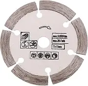 3pcs 3inch Stone Cutting Disc,Mini Saw Blade,75mm Diamond Cutting Blad Ceramic Concrete Marble Cutting for Angle Grinder