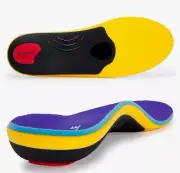 VALSOLE Heavy Duty Support Pain Relief Orthotics - 220+ lbs Plantar Fasciitis