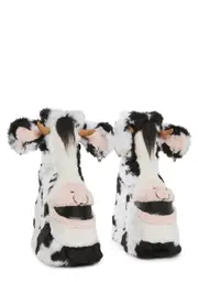 [Dolls Kill] Total Wildlife Platform Booties - Black (Fairfax)