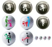 Golf Ball Marker Stamp Stencil Custom Tool for Men,Personalized Funny Adult Golf