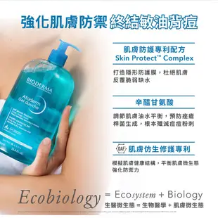 【BIODERMA 貝膚黛瑪】舒益淨沐浴露 1000ml 官方直營