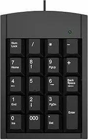 Numeric Keypad USB Portable Number Pad for Laptop Desktop PC 19 Key New