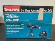 Makita GPH01D 40V Hammer Drill Driver Kit Brand New