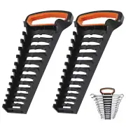 2Pack Spanner Organizer Wrench Holder Wrenches Storage Rack Wrenches Keeper↜