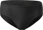 [Brandsseller] Women's Sports Underwear Women's Sports Underwear Functional Underwear Panty Jazz Pants Underwear, Black