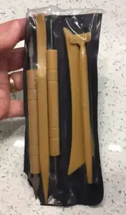Art Craft Clay Sculpting Tools Pottery Carving Set Sculpture Polymer Shapers...