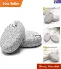 2PCS Natural Pumice Stone for Feet, Lava Pedicure Tools Hard Skin Callus Remo...