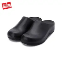 在飛比找樂天市場購物網優惠-FITFLOP SHUV LEATHER 木屐鞋 黑 621