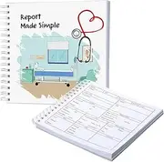 Marspark 1 Pack Nurse Report Sheet Notebook Nurse Essentials Nurse Made Simple Pocket Journals Notebook for Nursing Appreciation Gifts Clinical Supplies
