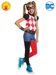 Harley Quinn DC Superhero Girls Classic Costume - 6-8 Years