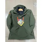 THE NORTH FACE男款二件式/羽絨/GORE-TEX~XCR外套，防風防水保暖 騎車/登山/旅行-軍綠/草綠